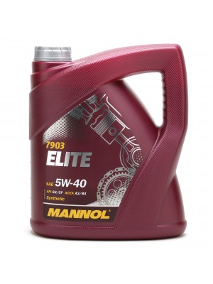 MANNOL Elite 5W-40 Motoröl 4l